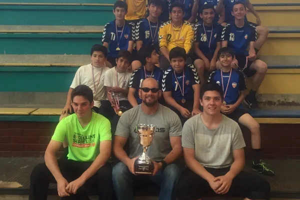 CAMPEONES DE LA "LIGA ESCOLAR METROPOLITANA DE BALONMANO 2015".