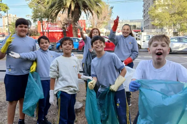 JORNADA RECOLECCIÓN DE BASURA 5° BÁSICO