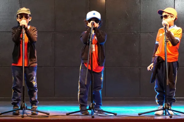 'MINI FESTIVAL DE LA VOZ' CON ESTUDIANTES DE 2° BÁSICO