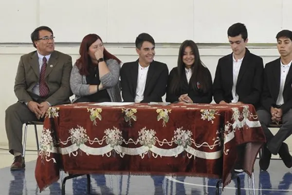 Cambio de mando directiva del centro de alumnos