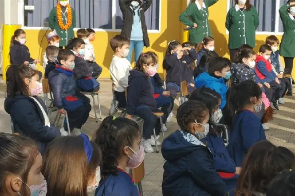 Celebración del Día del Niño y la Niña con estudiantes de Prebásica