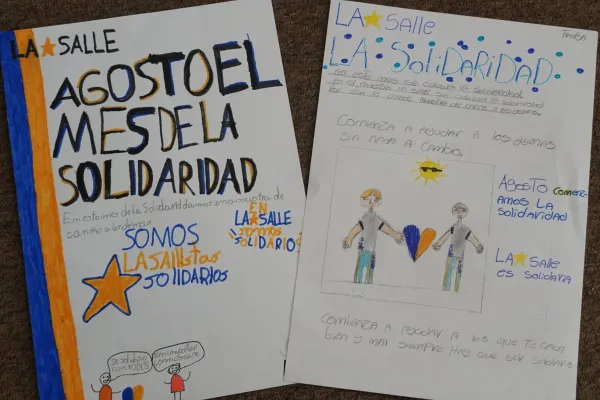 AFICHES AMIGO SECRETO SOLIDARIO