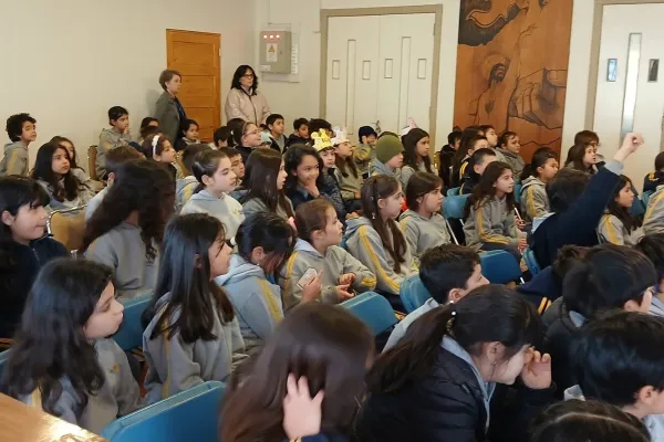 NUESTROS TERCEROS BÁSICOS PARTICIPARON DE UNA CHARLA SOBRE RECICLAJE