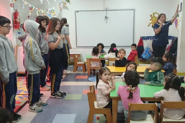 VIVIENDO LA SOLIDARIDAD: 5ºC EN EL JARDÍN REINA DE LA PAZ