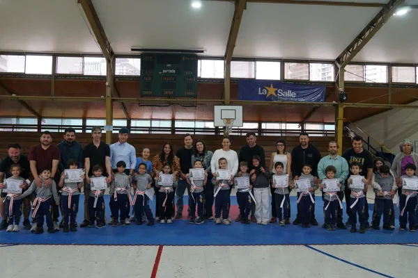 EXAMEN DE CAMBIO DE CINTURÓN EN EL TALLER DE TAEKWONDO